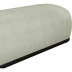 Meridian Furniture, Panca in tessuto ciniglia Calum