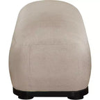 Meridian Furniture, Panca in tessuto ciniglia Calum