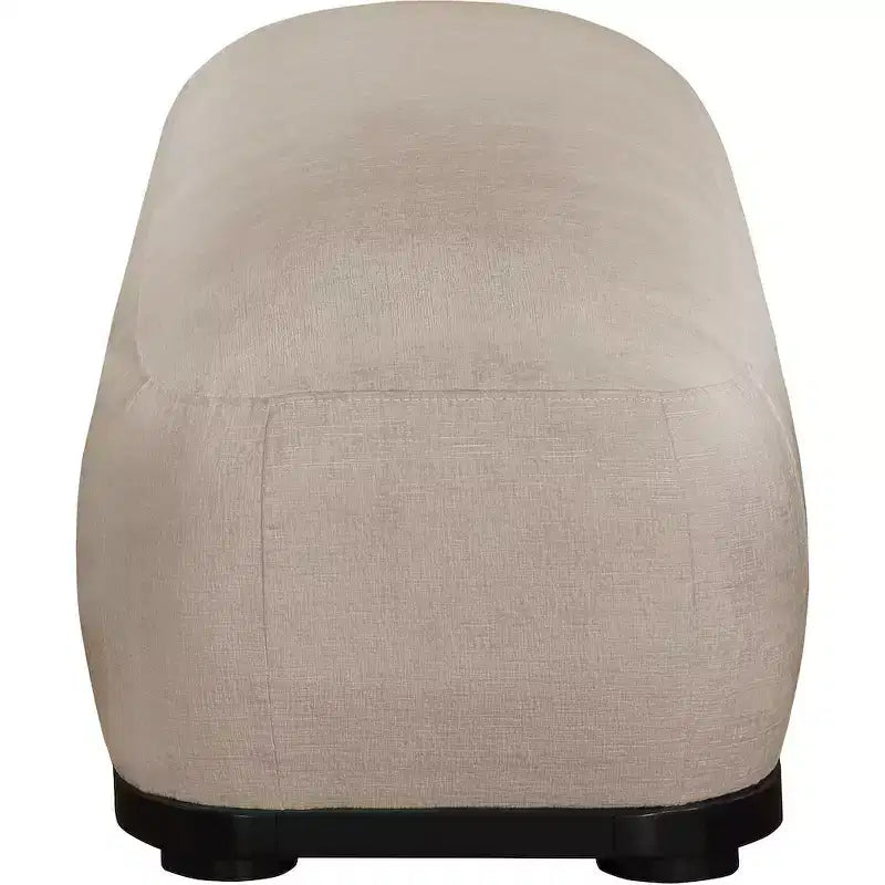 Meridian Furniture, Panca in tessuto ciniglia Calum