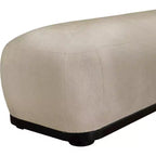 Meridian Furniture, Panca in tessuto ciniglia Calum