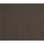 Meridian Furniture, Panca in tessuto a coste Willow