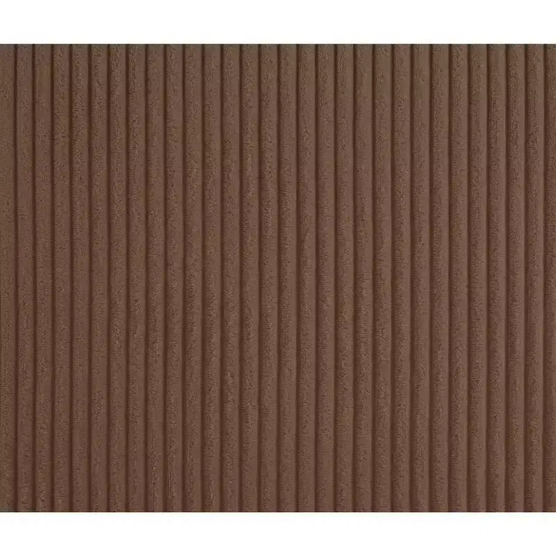 Meridian Furniture, Panca in tessuto a coste Willow