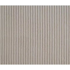 Meridian Furniture, Panca in tessuto a coste Willow