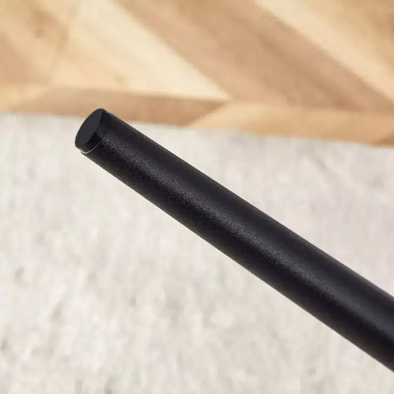 MAYEERTY Set di 4 Sedie da Pranzo in PU con Cuscino Esteso, Bianco Grigio Scuro, Linee Morbide, Arredamento Moderno