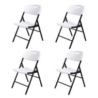 Karl Home |Plastic Folding Chairs (Set of 4)