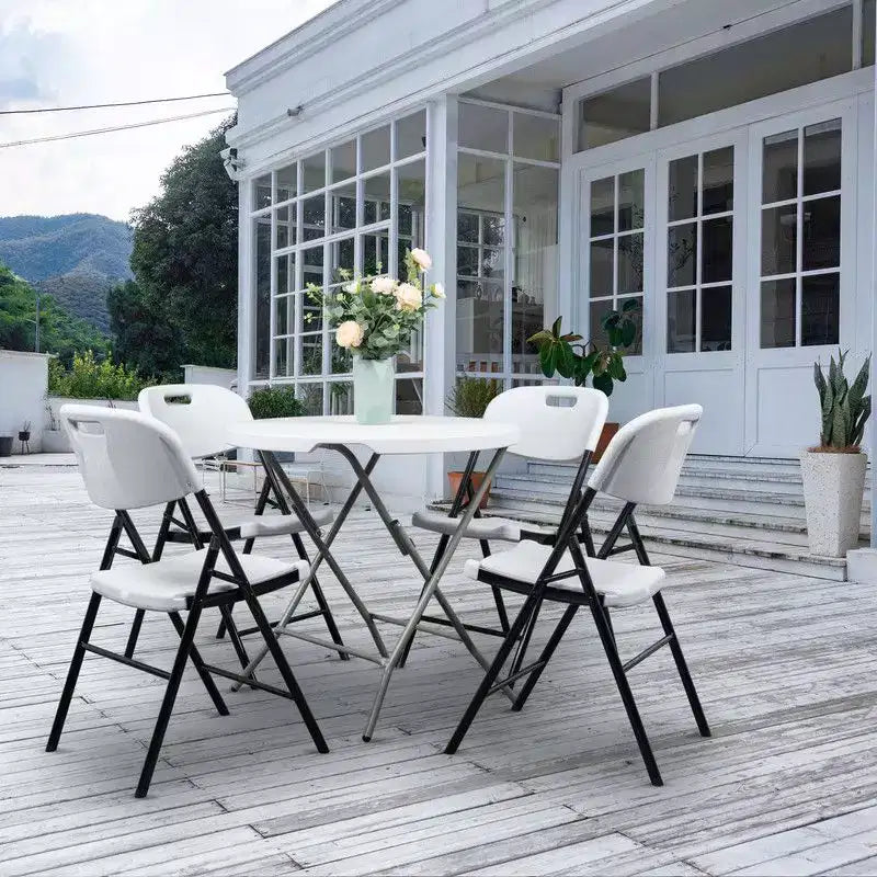 Karl Home | Sedie pieghevoli in plastica (set da 4)