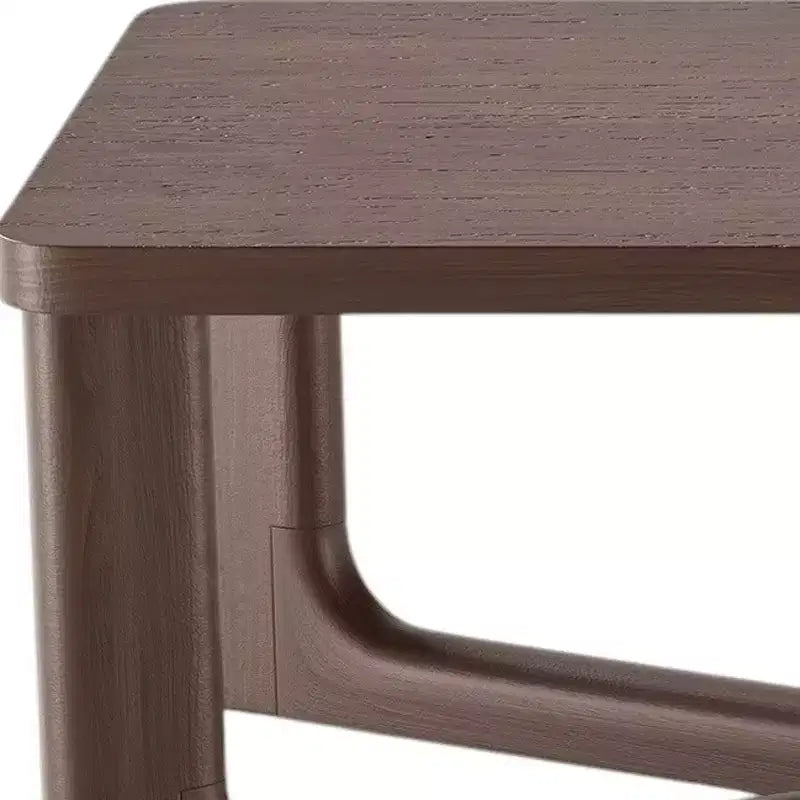 HomeRoots 50 Tavolino da Caffè con Gambe Incrociate in Legno Massello di Noce