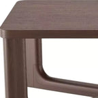 HomeRoots 50 Tavolino da Caffè con Gambe Incrociate in Legno Massello di Noce