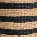Sgabello in giacinto intrecciato bicolore moderno e minimalista JONATHAN Y Aimee