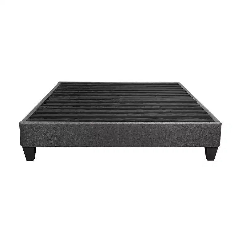 Base letto imbottita Speedy grigio scuro