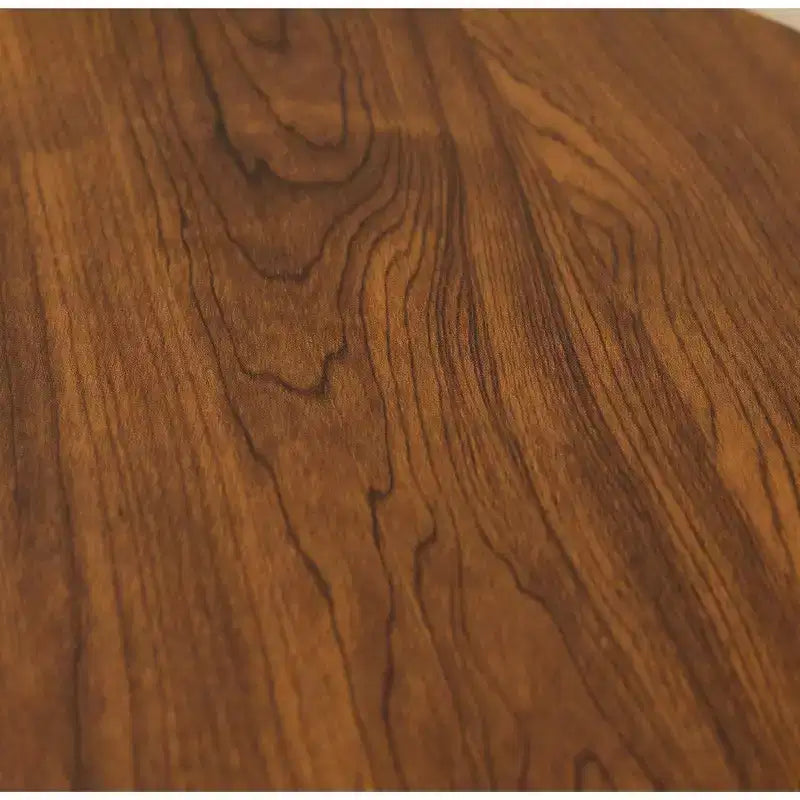 Kings Brand Furniture Tavolino Ovale Moderno, Tavolino d'Appoggio con Doppio Ripiano Effetto Marmo, Piccolo Tavolino per Soggiorno o Camera da Letto