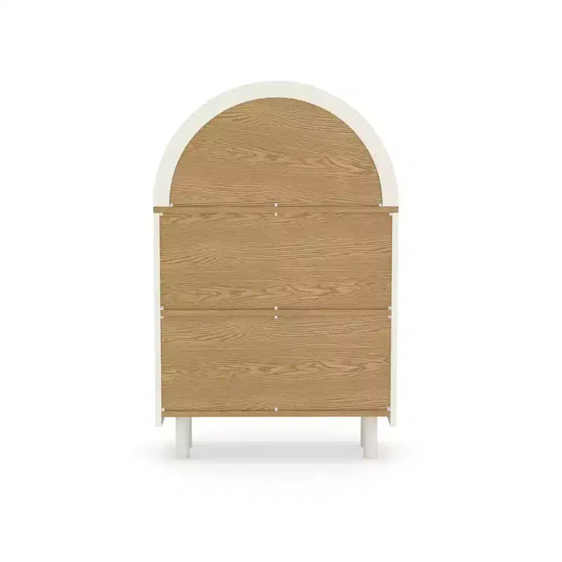 GDFStudio Annabelle Moderna Libreria con Arco a 3 Ripiani 37.4