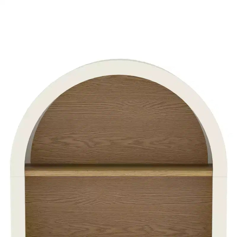 GDFStudio Annabelle Moderna Libreria con Arco a 3 Ripiani 37.4