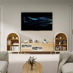 GDFStudio Annabelle Moderna Libreria con Arco a 3 Ripiani 37.4