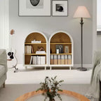 GDFStudio Annabelle Moderna Libreria con Arco a 3 Ripiani 37.4