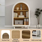 GDFStudio Annabelle Moderna Libreria con Arco a 3 Ripiani 37.4