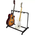 Multi Guitar Stand Rack, Folding Multiple Guitars Stand, Portable Guitar Holder, Guitar Display Holder for Guitar & Bass (5 Holder/7 Holder)