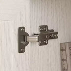 Credenza da cucina in venatura di legno Famapy con dispositivo antiribaltamento - 3 cassetti + 2 ante per cucine o soggiorno