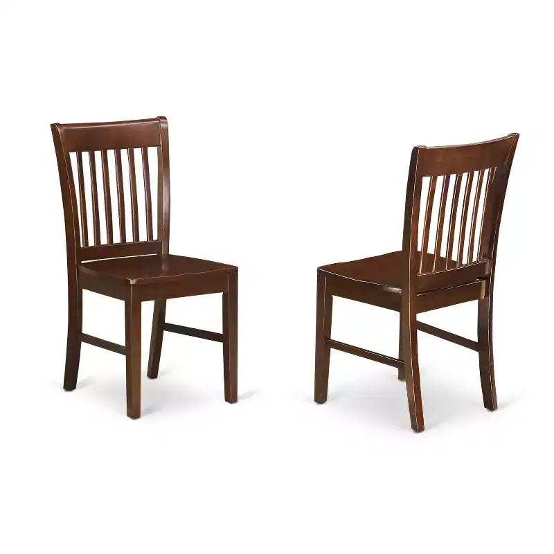 HomeStock Belmont Set da pranzo formale - Tavolo da pranzo e sedie da pranzo, mogano