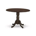 Set da Pranzo con Tavolo ad Angolo per Cucina Belmont HomeStock, Espresso