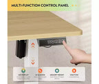 GALAXHERO Scrivania Elettrica Regolabile in Altezza 140 x 70 cm, Scrivania Ergonomica Sit-Stand con 3 Preimpostazioni di Memoria, per Casa e Ufficio