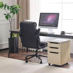 Karl Home | Sedia da Ufficio Girevole Mid-Back da 28 Pollici con Braccioli Regolabili