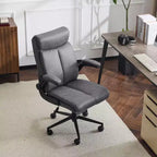 Karl Home | Sedia da Ufficio Girevole Mid-Back da 28 Pollici con Braccioli Regolabili