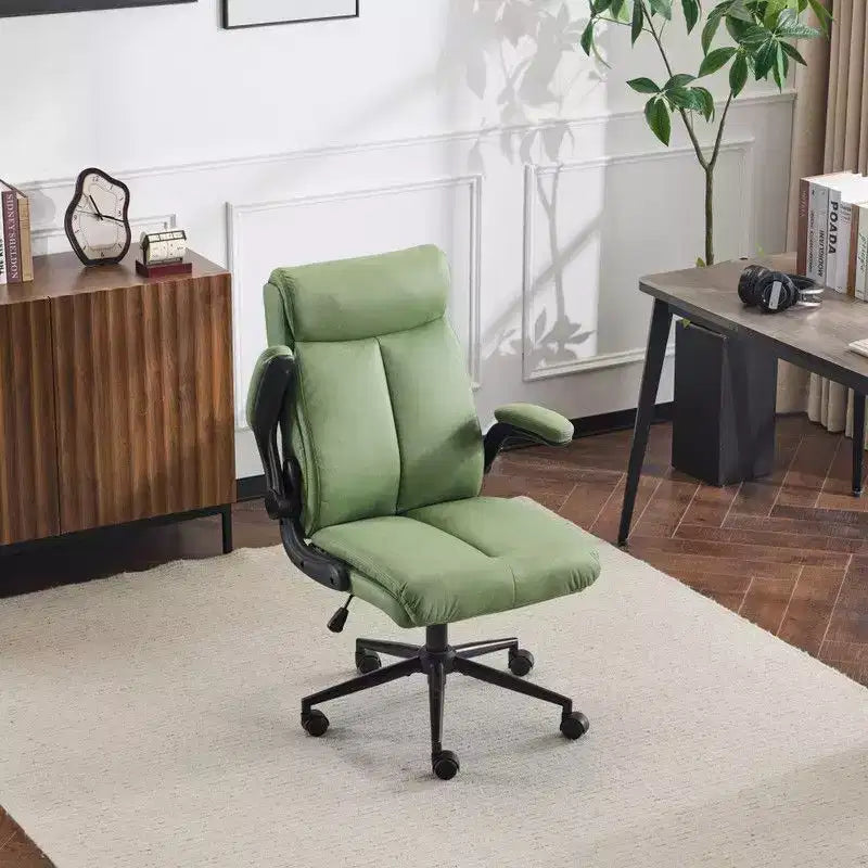Karl Home | Sedia da Ufficio Girevole Mid-Back da 28 Pollici con Braccioli Regolabili