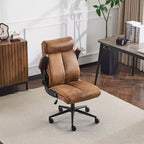 Karl Home | Sedia da Ufficio Girevole Mid-Back da 28 Pollici con Braccioli Regolabili