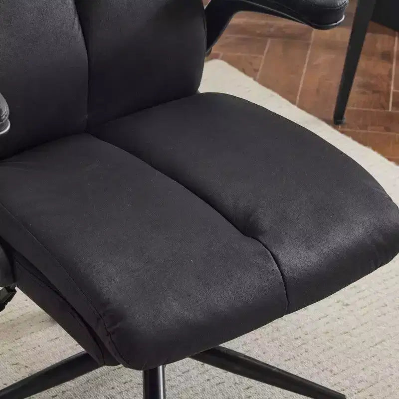 Karl Home | Sedia da Ufficio Girevole Mid-Back da 28 Pollici con Braccioli Regolabili