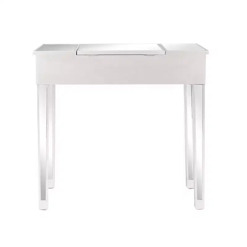 Scrittoio con armadio e piano in vetro Karl Home