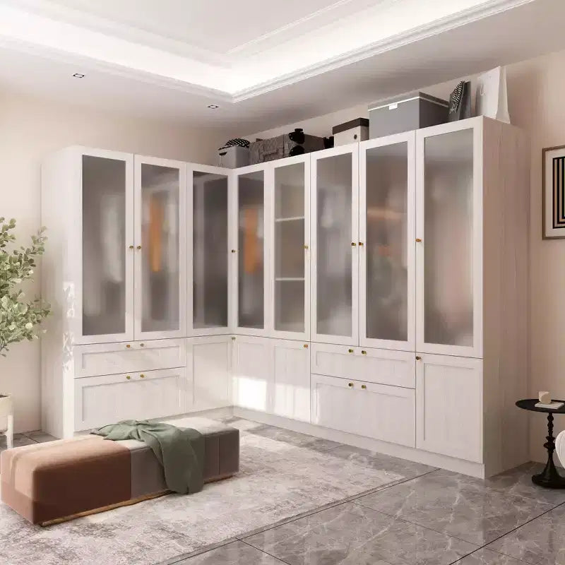 Armadio combinato modulare grigio Famapy: soluzione di archiviazione personalizzabile e spaziosa
