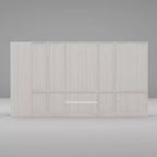 Armadio combinato modulare grigio Famapy: soluzione di archiviazione personalizzabile e spaziosa
