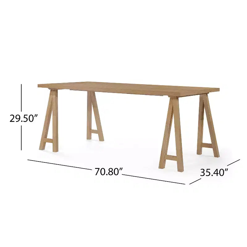Set da pranzo Christopher Knight Home Anise in tessuto imbottito in legno in stile moderno di metà secolo, 5 pezzi