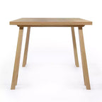 Set da pranzo Christopher Knight Home Anise in tessuto imbottito in legno in stile moderno di metà secolo, 5 pezzi