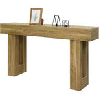 Tavolo Consolle in Legno da 63" per Ingresso, Tavolo Rettangolare da Divano Dietro il Divano, Tavoli Consolle Moderni Stile Farmhouse per Ingresso, Corridoio, Salotto