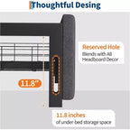 Struttura letto con 3 cassetti portaoggetti, letto a piattaforma rivestito in tessuto, supporto a doghe in legno, nessun box spring necessario, silenzioso, facile da montare, grigio