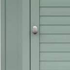 Pensile ad angolo rimovibile a due ante Teamson Home Glancy, verde salvia