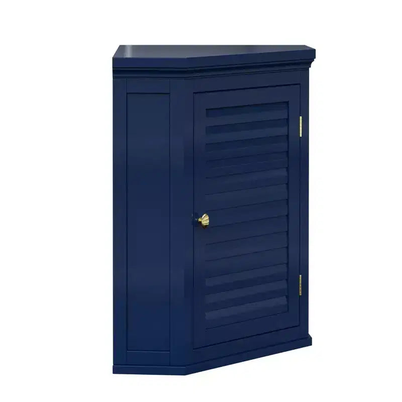 Pensile ad angolo rimovibile a due ante Teamson Home Glancy, verde salvia
