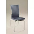 Chintaly Imports, Sedia per Sala da Pranzo Motion Back - Set di 2, Grigio