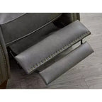 Poltrona reclinabile Spruce & Spring con borchie per il soggiorno