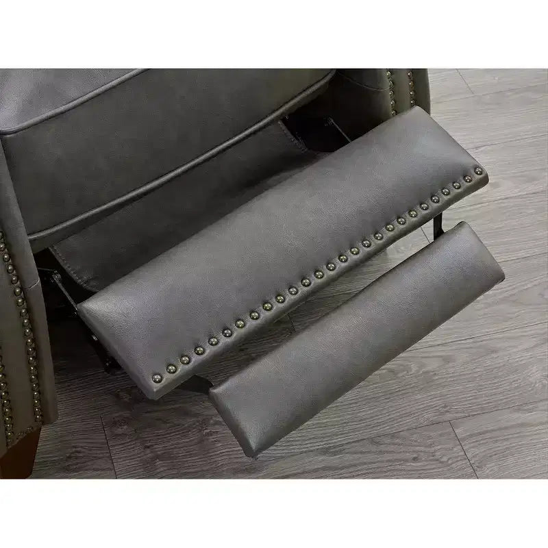 Poltrona reclinabile Spruce & Spring con borchie per il soggiorno