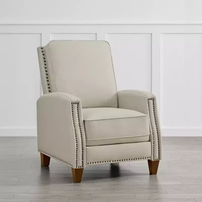 Poltrona reclinabile Spruce & Spring con borchie per il soggiorno