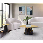 Meridian Furniture, Tavolino Raven Nero / Oro