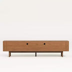 Gaoyangjiaju Mobile TV da 220 cm per TV da 90 pollici in MDF con gambe in legno massello
