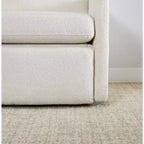Poltrona reclinabile a parete Spruce & Spring Power Swivel con poggiapiedi elettrico