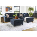 Signature Design by Ashley Aviemore Poggiapiedi oversize – Grande poggiapiedi quadrato con imbottitura rigida
