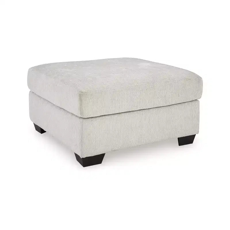 Signature Design by Ashley Aviemore Poggiapiedi oversize – Grande poggiapiedi quadrato con imbottitura rigida