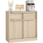 62.4 Credenza Buffet - Mobile Contenitore a 4 Cassetti per Cucina, Sala da Pranzo e Soggiorno