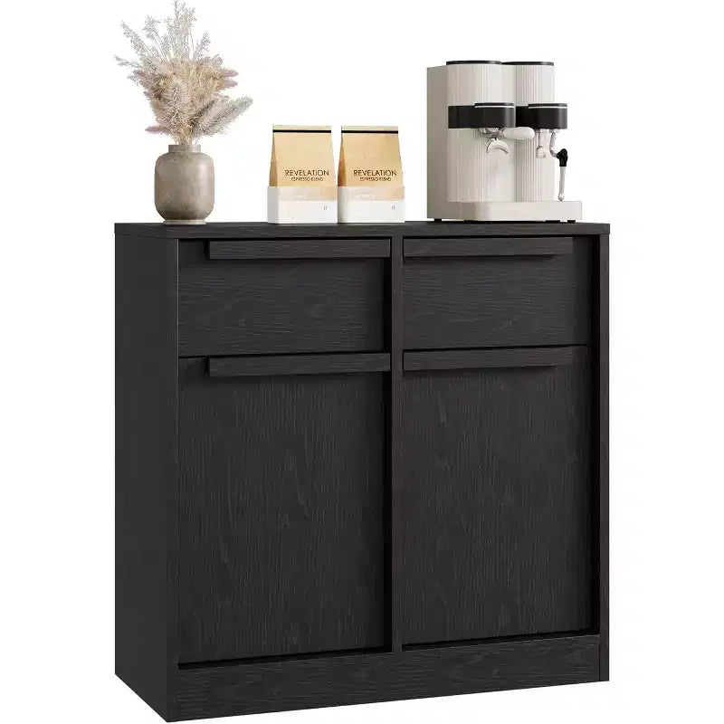 62.4 Credenza Buffet - Mobile Contenitore a 4 Cassetti per Cucina, Sala da Pranzo e Soggiorno